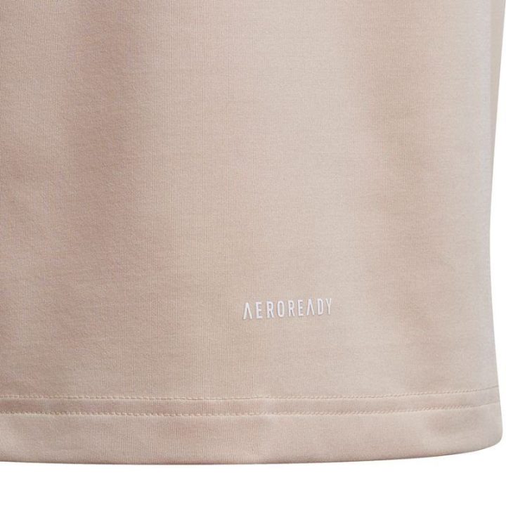 Marškinėliai mergaitėms adidas Primegreen Aeroready, rožiniai