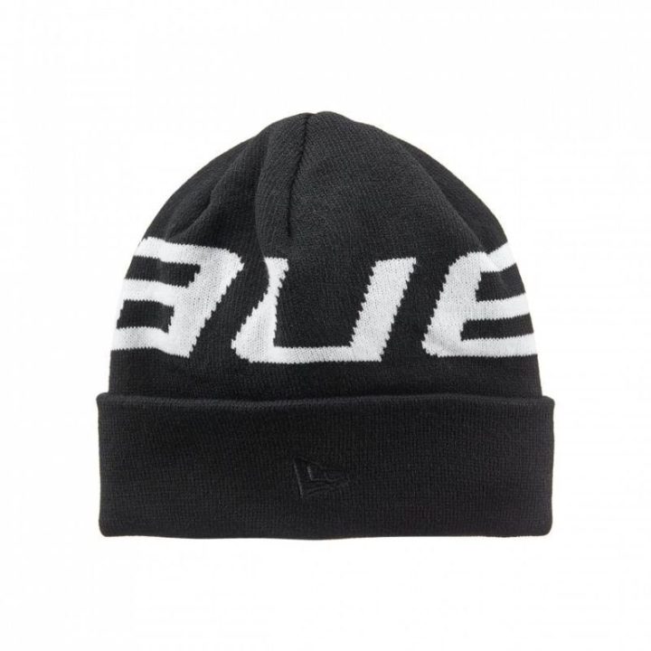 Žieminė kepurė Bauer NE Rib Knit, juoda ir balta