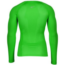 Vyriški marškinėliai ilgomis rankovėmis Nike Hyper Top, žali