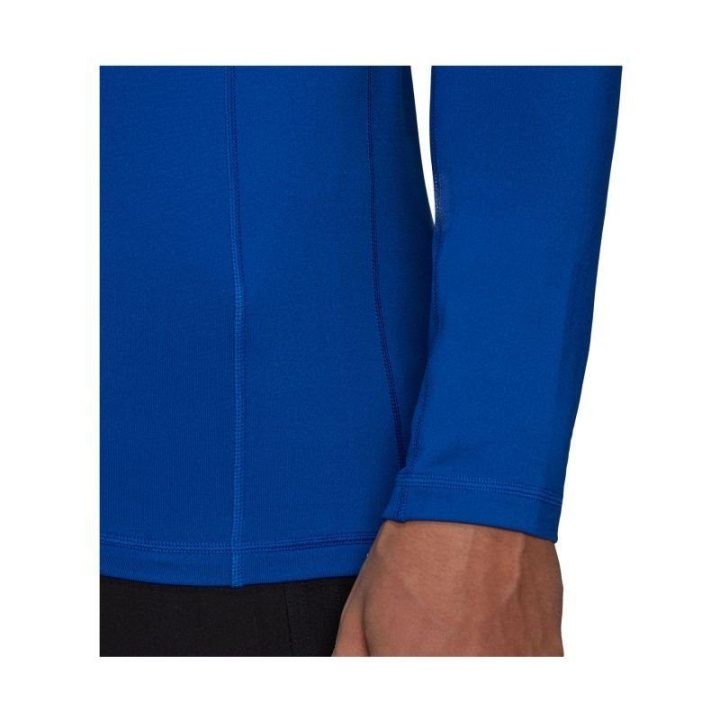 Vyriški termoaktyvūs marškinėliai adidas TechFit Warm, mėlyni