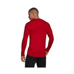 Vyriški pašiltinti termo marškinėliai adidas TechFit Warm, raudoni