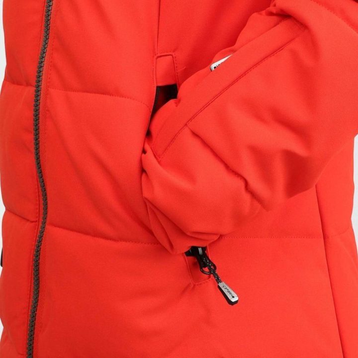 Neperšlampama slidinėjimo striukė mergaitėms Icepeak, raudona