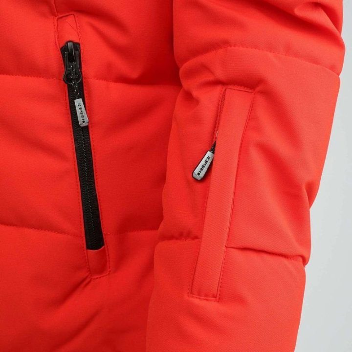 Neperšlampama slidinėjimo striukė mergaitėms Icepeak, raudona