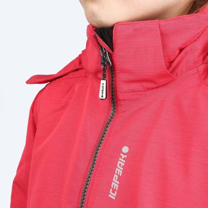 Striukė mergaitėms žiemai su gobtuvu Icepeak, rožinė