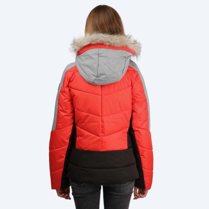 Moteriška slidinėjimo striukė Icepeak Electra, oranžinė