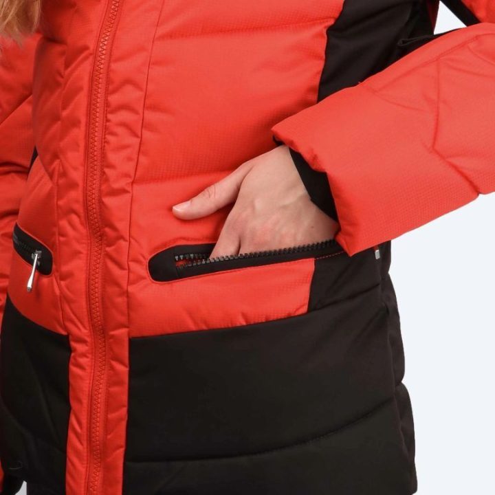 Moteriška slidinėjimo striukė Icepeak Electra, oranžinė