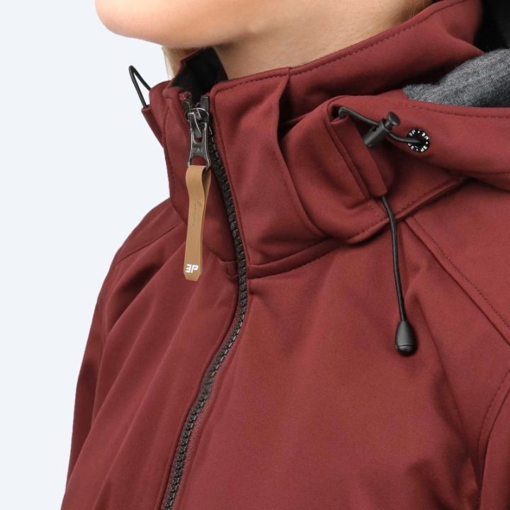 Moteriška ilga softshell striukė Icepeak Pukalani, ruda