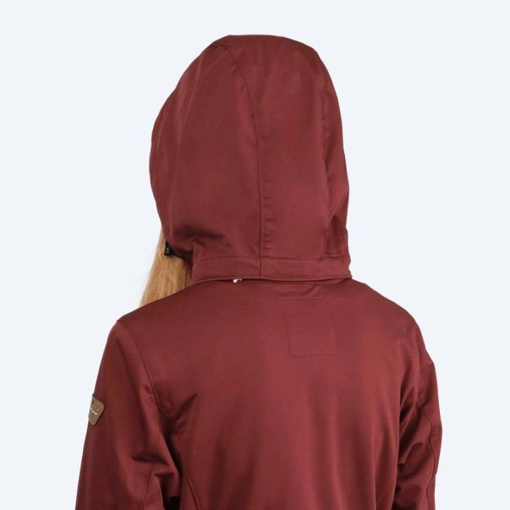Moteriška ilga softshell striukė Icepeak Pukalani, ruda