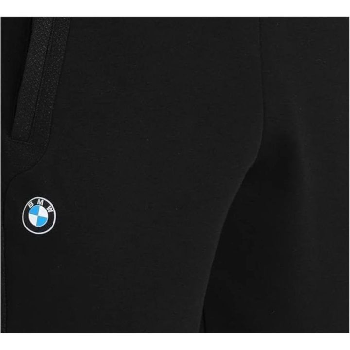 Vyriški laisvo kirpimo sportiniai šortai Puma BMW Motorsport, juodi