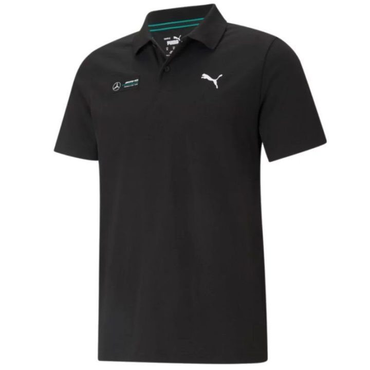 Vyriški polo marškinėliai Puma Mercedes F1 Essentials, juodi