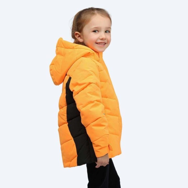 Vaikiška slidinėjimo striukė Icepeak Lille, oranžinė