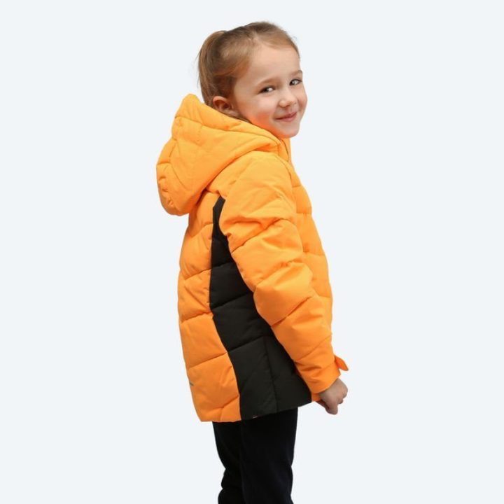 Vaikiška slidinėjimo striukė Icepeak Lille, oranžinė