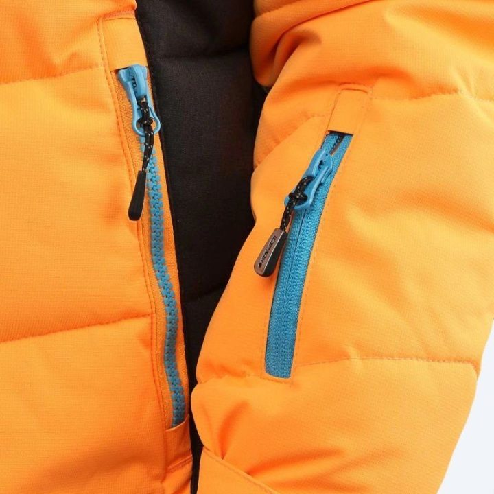 Vaikiška slidinėjimo striukė Icepeak Lille, oranžinė