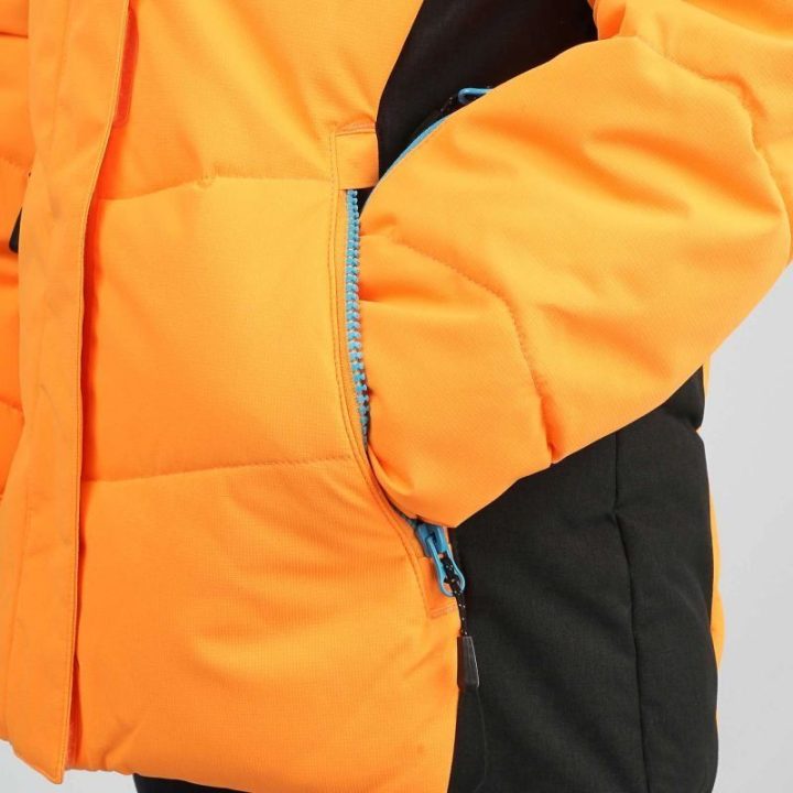 Vaikiška slidinėjimo striukė Icepeak Lille, oranžinė