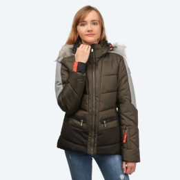 Moteriška slidinėjimo striukė Icepeak Electra IA, ruda