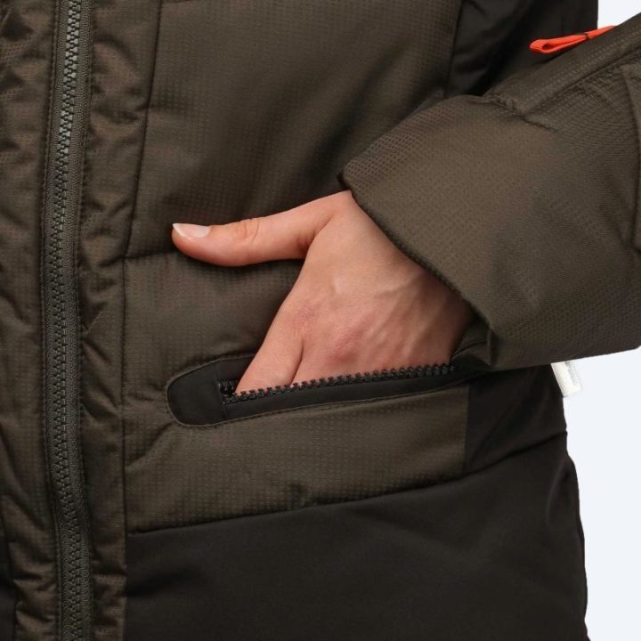 Moteriška slidinėjimo striukė Icepeak Electra IA, ruda