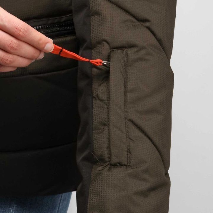 Moteriška slidinėjimo striukė Icepeak Electra IA, ruda