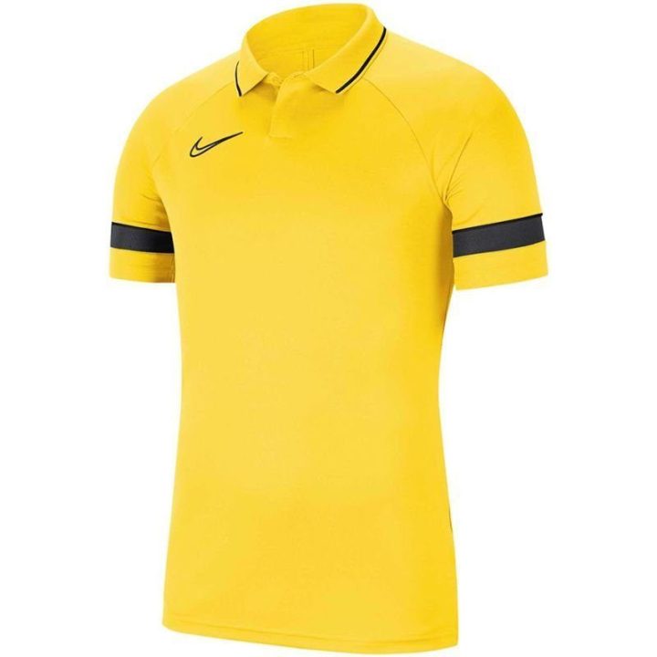 Vyriški polo marškinėliai Nike DF Academy 21, geltoni