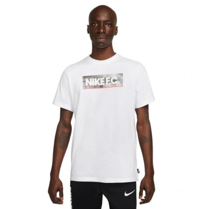 Vyriški medvilniniai marškinėliai Nike FC Tee Seasonal Block, balti