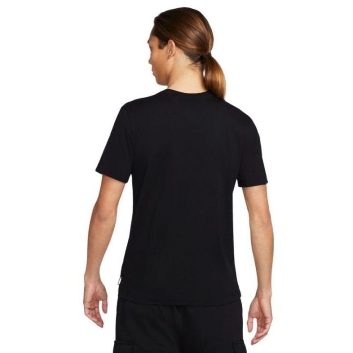 Vyriški medvilniniai marškinėliai Nike FC Seasonal Block, juodi