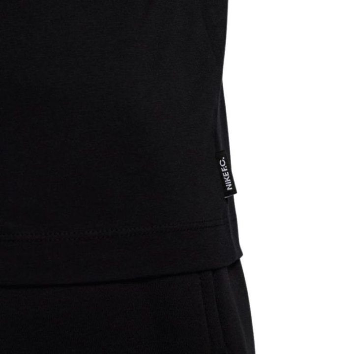 Vyriški medvilniniai marškinėliai Nike FC Seasonal Block, juodi