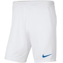 Vyriški prigludusio kirpimo šortai Nike Park III, balti