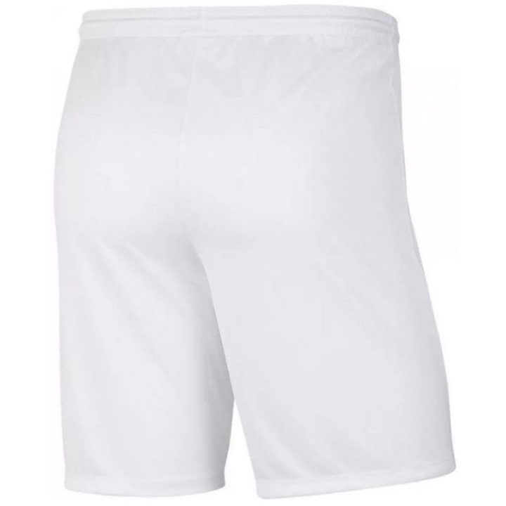 Vyriški prigludusio kirpimo šortai Nike Park III, balti