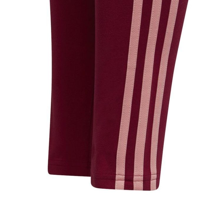 Moteriškos prigludusio kirpimo tamprės adidas G 3S, tamsiai rožinės