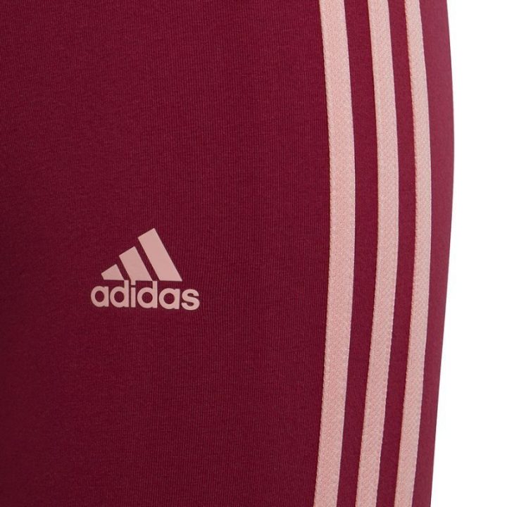 Moteriškos prigludusio kirpimo tamprės adidas G 3S, tamsiai rožinės