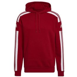 Vyriškas džemperis su gobtuvu adidas Squadra 21 Sweet, raudonas