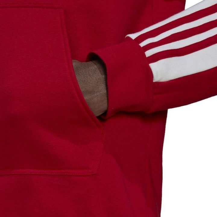 Vyriškas džemperis su gobtuvu adidas Squadra 21 Sweet, raudonas