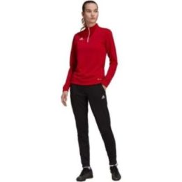 Moteriškas džemperis adidas Entrada 22 Top Training, raudonas