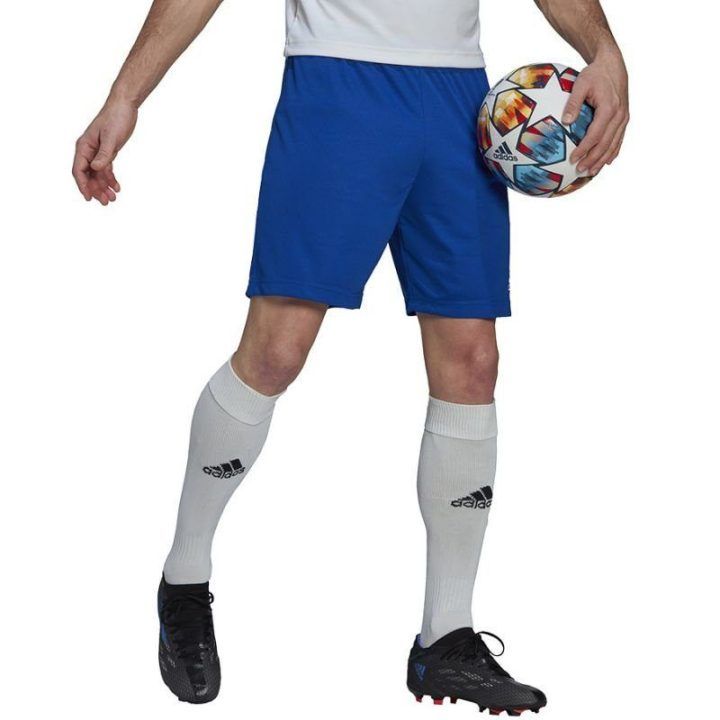 Vyriški futbolo šortai adidas Entrada 22, mėlyni