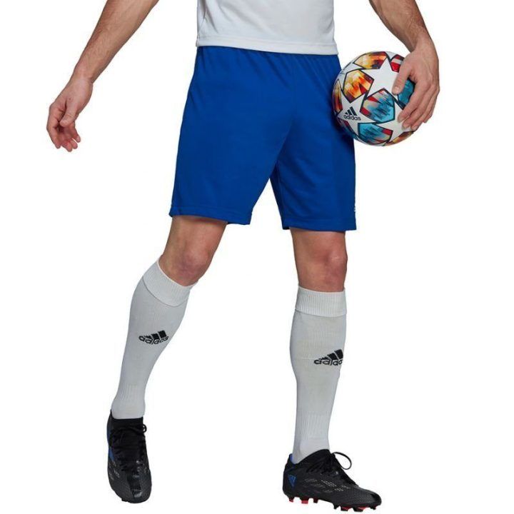 Vyriški futbolo šortai adidas Entrada 22, mėlyni