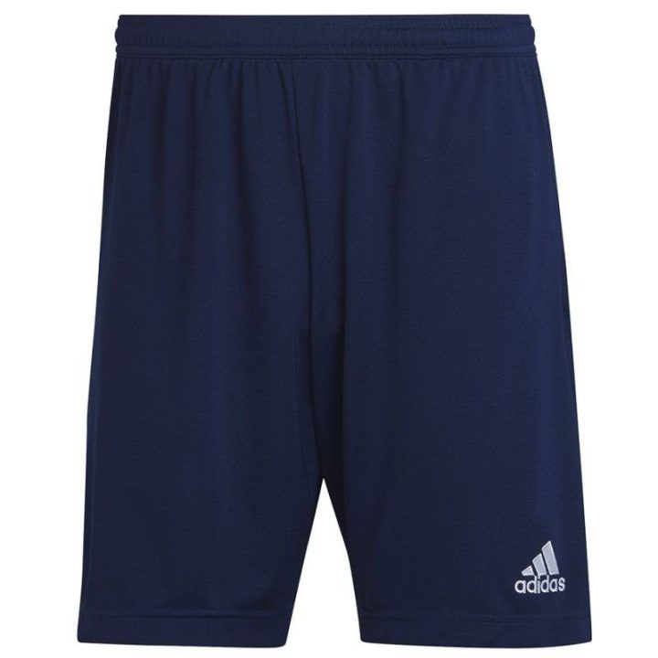 Vyriški futbolo šortai adidas Entrada 22, tamsiai mėlyni