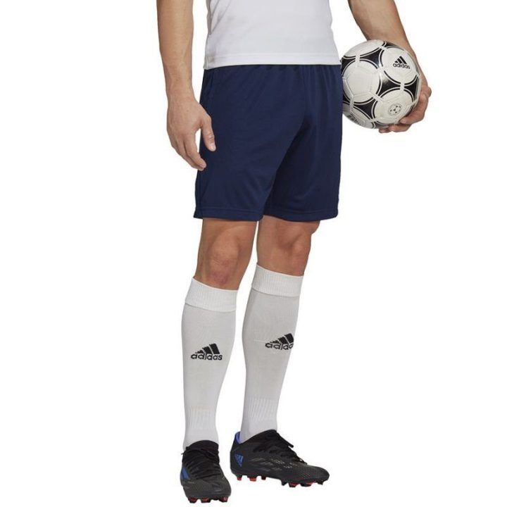 Vyriški futbolo šortai adidas Entrada 22, tamsiai mėlyni