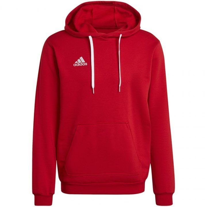 Vyriškas džemperis su gobtuvu adidas Entrada 22, raudonas