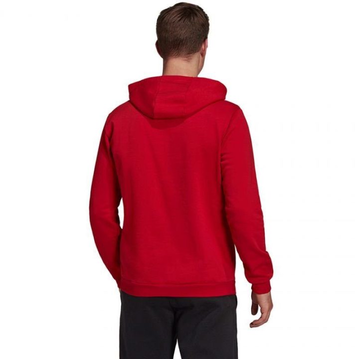 Vyriškas džemperis su gobtuvu adidas Entrada 22, raudonas