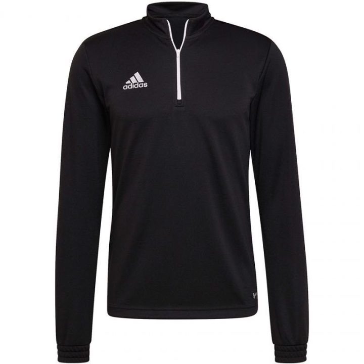Vyriškas prigludusio kirpimo džemperis adidas Entrada 22, juodas