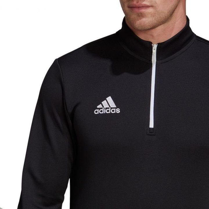 Vyriškas prigludusio kirpimo džemperis adidas Entrada 22, juodas