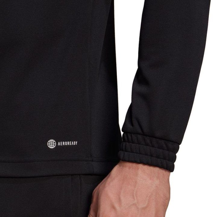 Vyriškas prigludusio kirpimo džemperis adidas Entrada 22, juodas