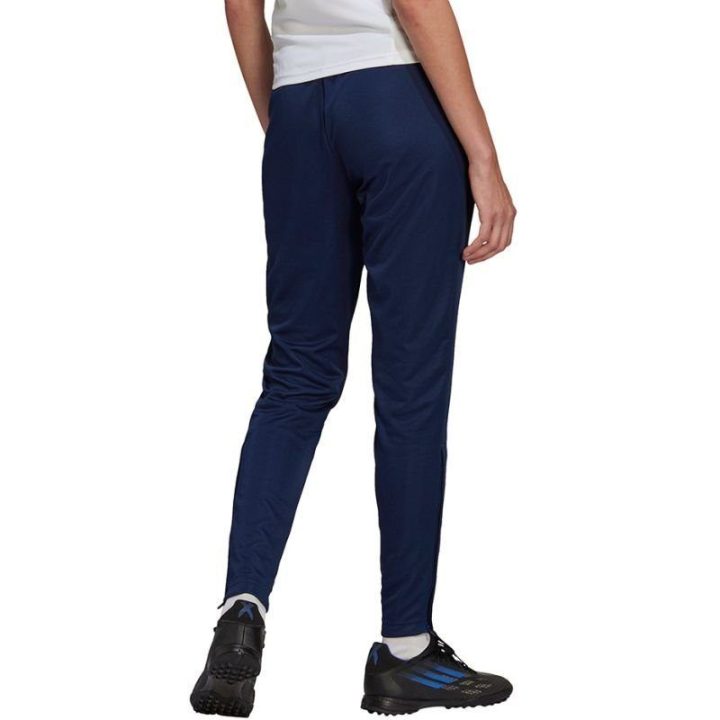 Moteriškos sportinės kelnės adidas Entrada 22, tamsiai mėlynos