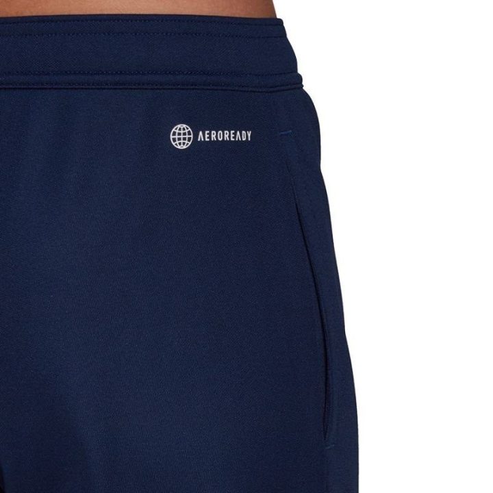 Moteriškos sportinės kelnės adidas Entrada 22, tamsiai mėlynos