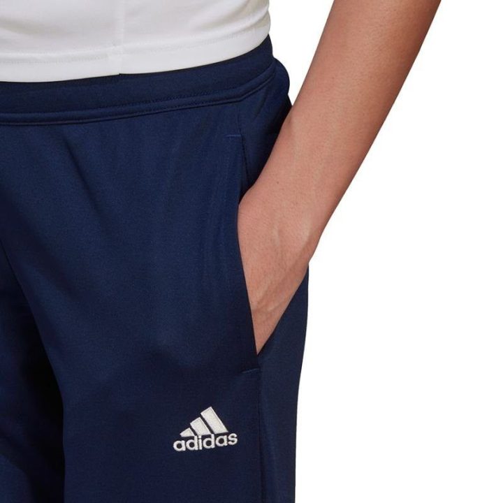 Moteriškos sportinės kelnės adidas Entrada 22, tamsiai mėlynos