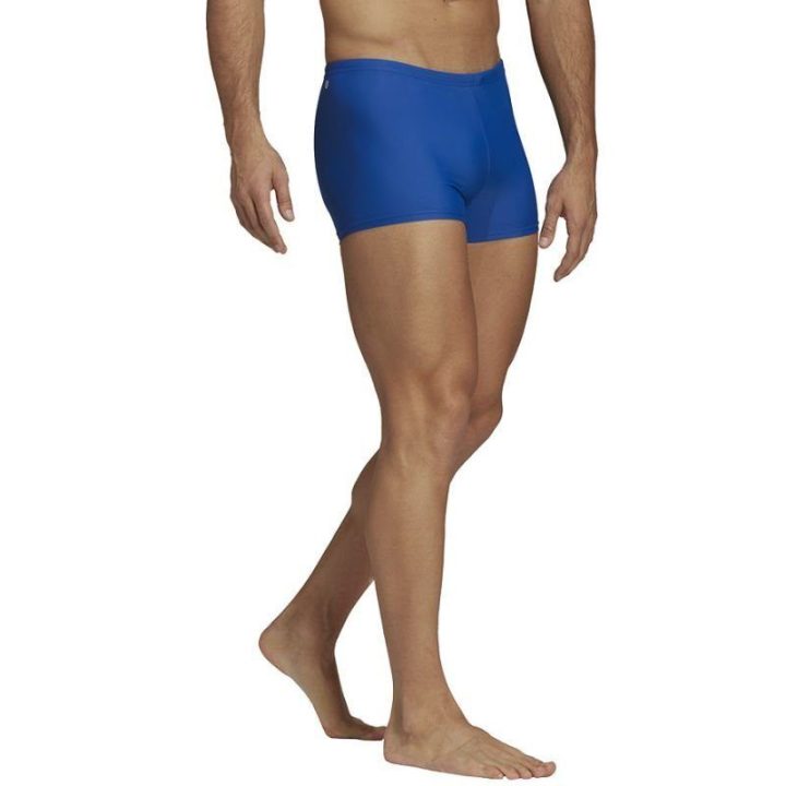 Vyriški maudymosi šortai adidas Solid Boxer, mėlyni