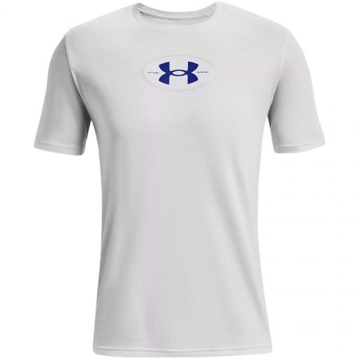 Vyriški medvilniniai marškinėliai Under Armour Repeat, pilki