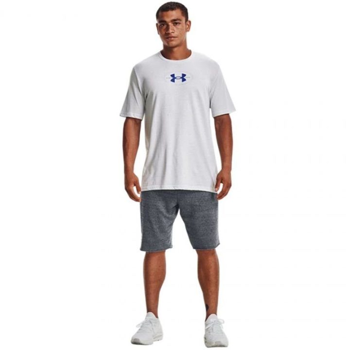 Vyriški medvilniniai marškinėliai Under Armour Repeat, pilki