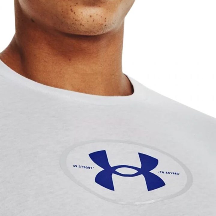 Vyriški medvilniniai marškinėliai Under Armour Repeat, pilki