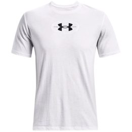 Vyriški medvilniniai marškinėliai Under Armour Repeat, balti