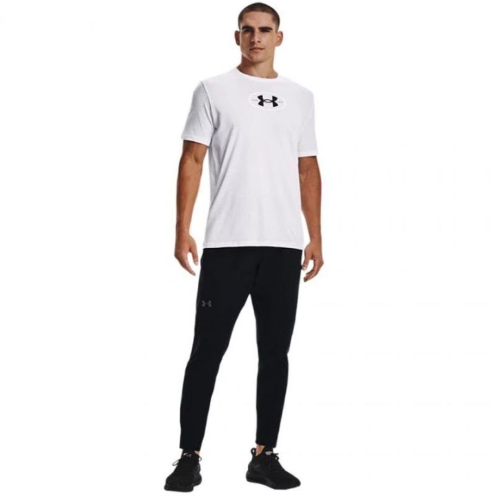 Vyriški medvilniniai marškinėliai Under Armour Repeat, balti